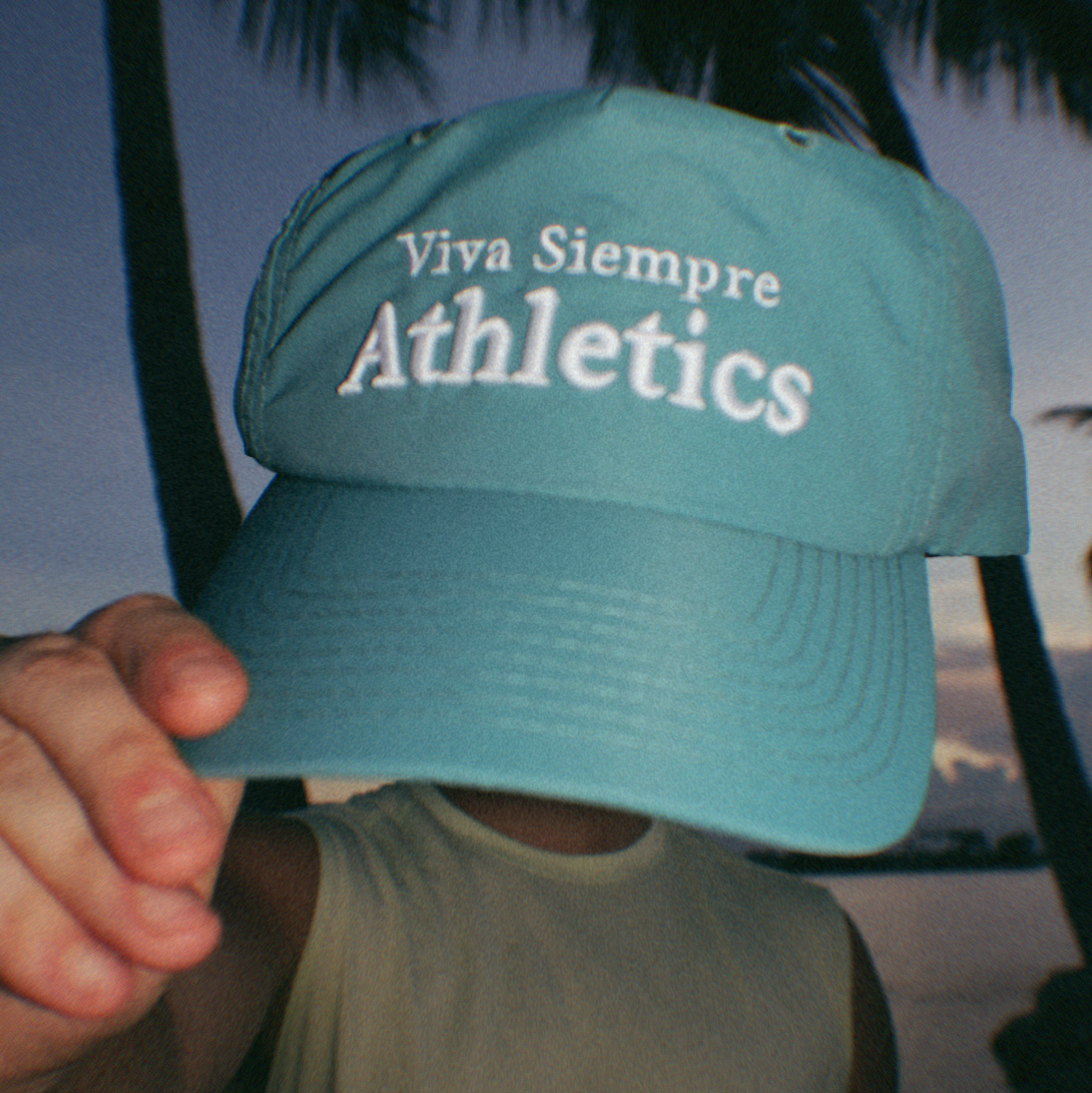 Viva Siempre Restart Hat Signal Blue lifestyle 